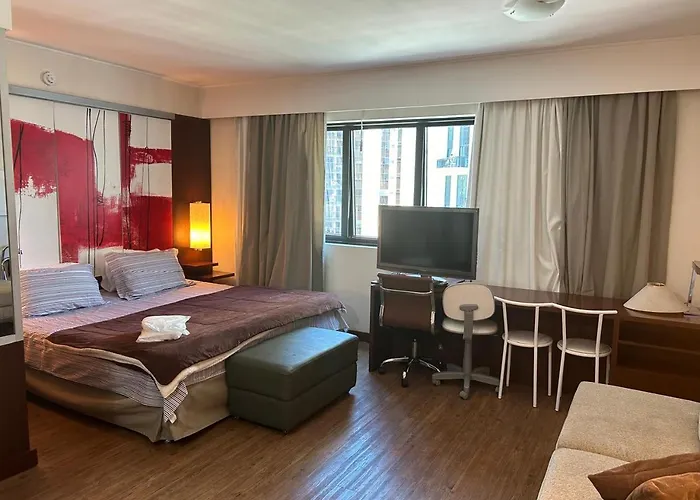 Flat 4 Estrelas Em Moema - Av Ibirapuera 2534